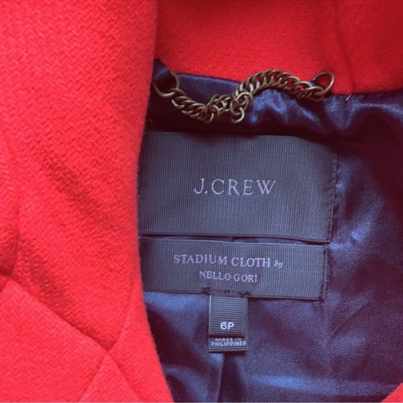 J. Crew | Chateau Parka Wool Jacket 6P - Picture 2 of 5
